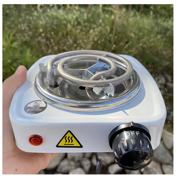 Shisha Kochherd, 500W, Weiß, Herdplatte,