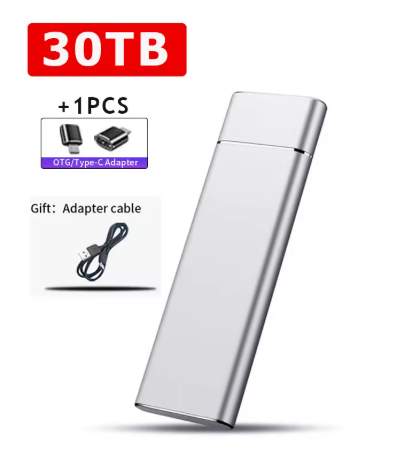 30 TB Festplatte, Externe Festplatte, USB-C,