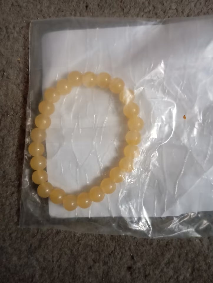 Citrine Armband Juwell, Modell, Naturstein, 18cm, Handkette,