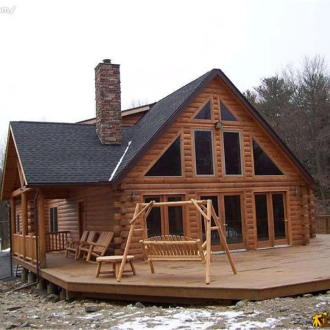 Woodencabin, Holzhaus, 200qm, Canada Style, Haus, Gebäude,