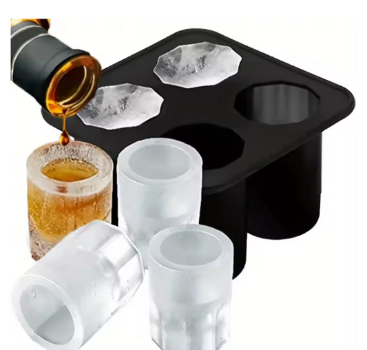 Silikon Eiswürfel Set, Drink with your friends, Cheers System,
