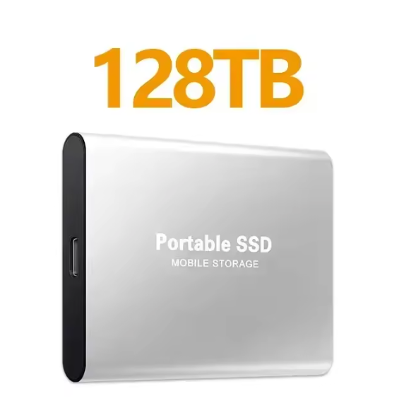 128 TB Festplatte SSD, Fastdrive,USB 3.1, Externer Speicher, Laptops, Macs, Notebooks